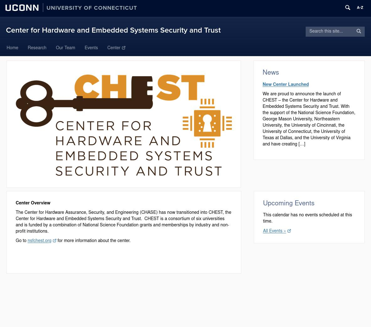  Center for Hardware and Embedded Systems Security and Trust